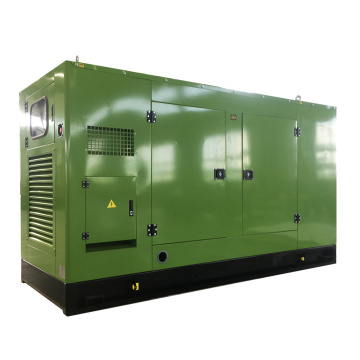 CE ISO open 100kw 125kva biogas generator with cummins main grid